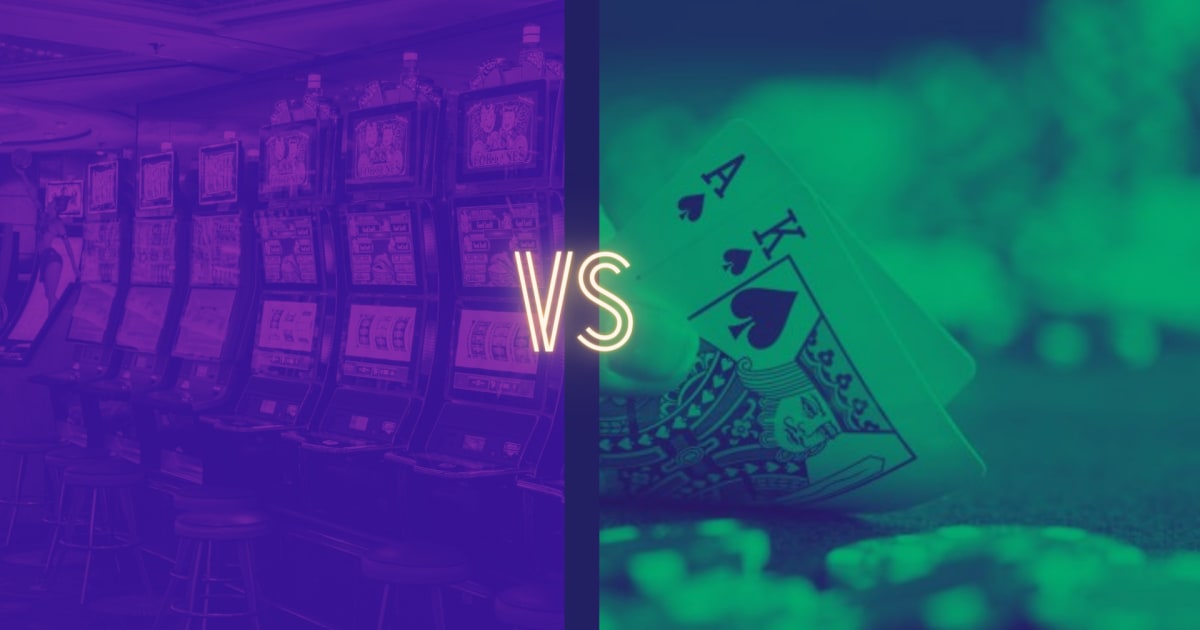 Onlinekasinospil: Slots vs Blackjack – Hvilken er bedre?