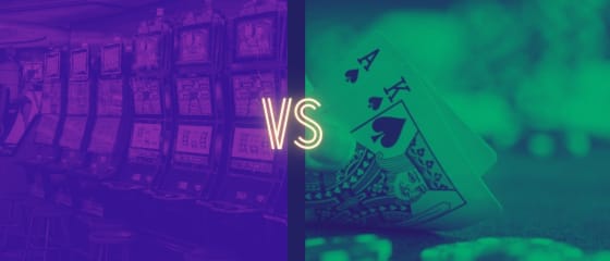 Onlinekasinospil: Slots vs Blackjack â€“ Hvilken er bedre?