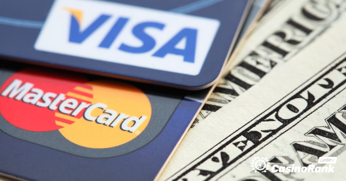 Mastercard debet vs. kreditkort til onlinekasinoindskud